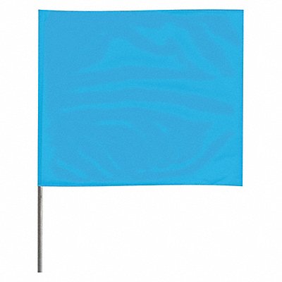 GRAINGER 2318BG200 Marking Flag 18 Glo Blue PVC PK100