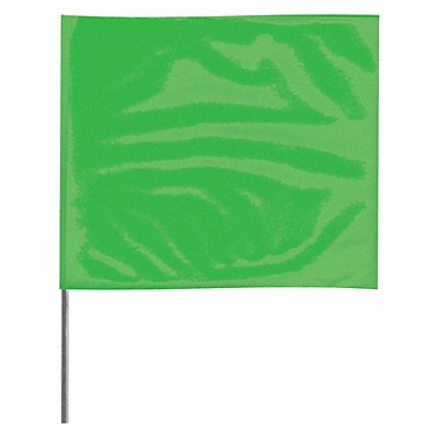 GRAINGER 4536GG200 Marking Flag 36  Glo Green PVC PK100