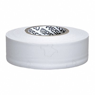 GRAINGER TXW200 Flaging Tape White 300 ft L 1 3/16 in