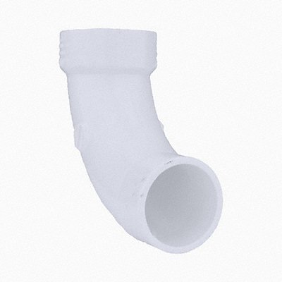GRAINGER 6064 90 Long Sweep Street Elbow 4 in PVC