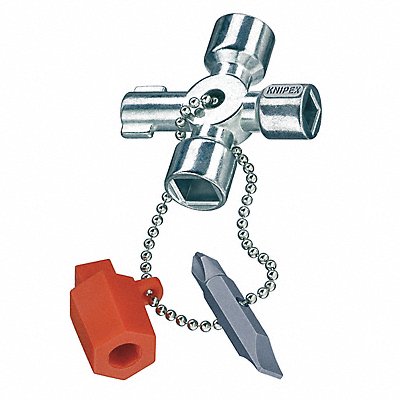 KNIPEX 1102 Control Cabinet Key 2 53/64 in