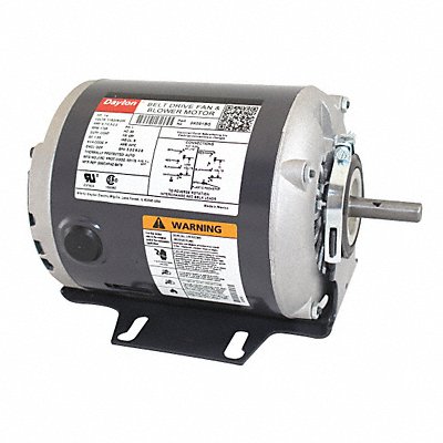DAYTON 3K091 Motor 1/4 HP 1725 rpm 48 115/208-230V