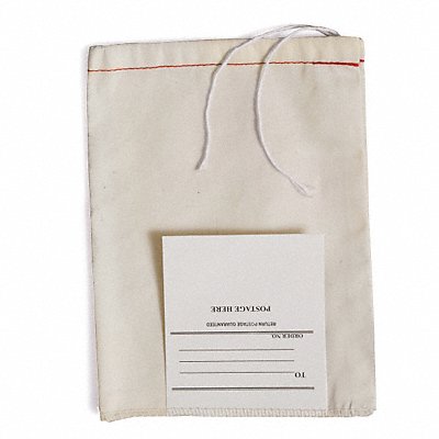 MIDWEST PACIFIC MP58MB1 Cloth Bag 1 Drawstring 8 in L PK100
