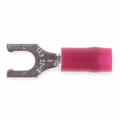 STA-KON RA188FL Fork Terminal Tin Copper Red PK100