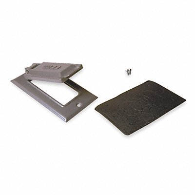 BELL 51030 Weatherproof Cover Die-Cast Zinc Grey