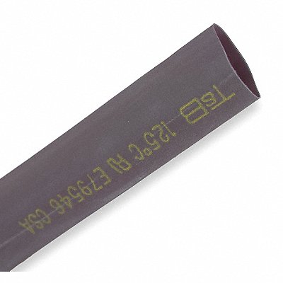 SHRINK-KON CPO75006 Shrink Tubing 6 in Blk 0.75 in ID PK10