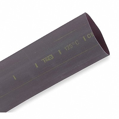 SHRINK-KON CPO100006 Shrink Tubing 6 in Blk 1 in ID PK5