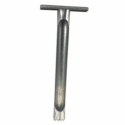 LAMOTTE 1055 Soil Sampler 10 Inx1 In Dia Galvanised Steel