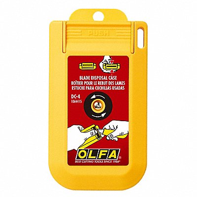 OLFA DC4 Blade Disposal Case Reusable