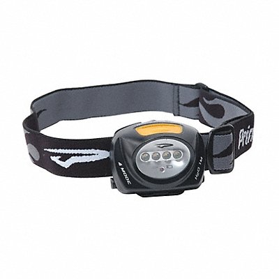 PRINCETON TEC QUADBK Headlamp Plastic Black 78lm