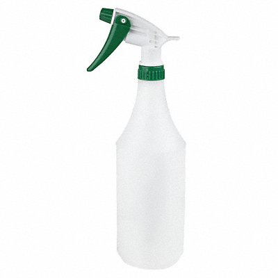 GRAINGER 130296 TriggrSprayBottle 32oz 12 1/2 H Whte PK3