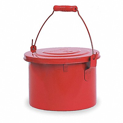 EAGLE B604 Bench Can 1 galGalvanised Steel Red