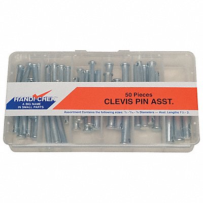 ITW BEE LEITZKE WWGDISPCLP050 Clevis Pin Kit 50 Pcs 21 Szs