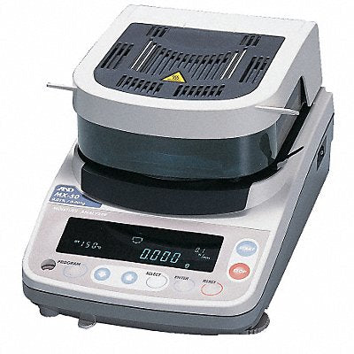 A D WEIGHING MF50 Moisture Analyzer 51g 50 to 200 deg.C