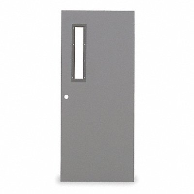 CECO CHMDXNL3068XCYCE16gaWG D3694 Metal Door With Glass Type 1 80 x 36 In