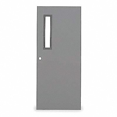 CECO CHMDxNL2670xCYLCE16ga D3637 Narrow Light Steel Door 84x30 In 16 ga