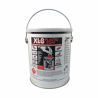 GRAINGER XL81RED PVC Maintenance Coating 1 gal Red