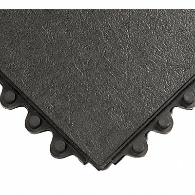 3VGH7 WEARWELL 570 Modular Antifatigue Mat Black 3ft.x3ft.