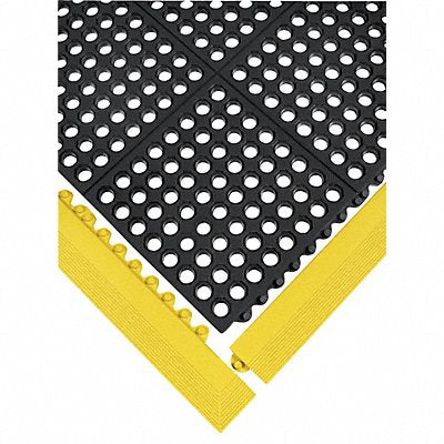 3LDA5 WEARWELL 572 Mat Edging Yellow 3 x 3ft. 3