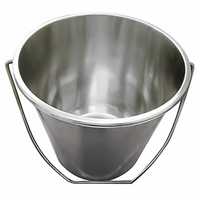 GRAINGER 58130 Lab Pail 3 gal 10 in H 304 3/4 mm Dia