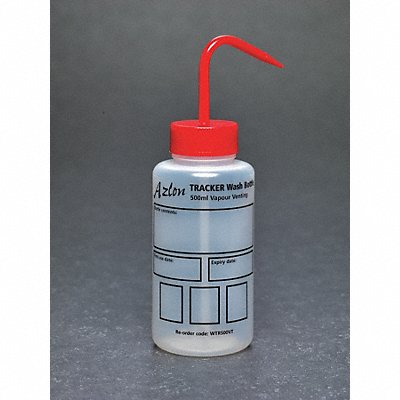 DYNALON 5069950004 Wash Bottle 500 mL 75 mm Dia PK5