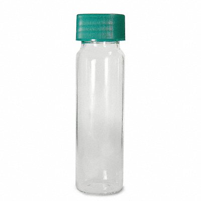 QORPAK GLC01006 Vial with Cap 22 mL 27.25 mm Dia PK72