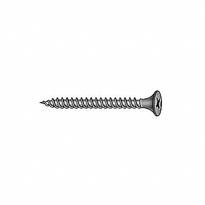 GRAINGER U313050190500 Drywall Screw 5 L #10 Phosphate PK100
