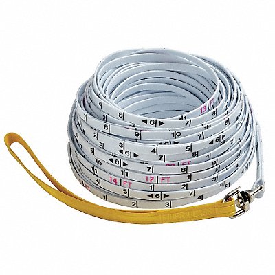 KESON SR18100 Surveyor Rope 1/4 In x 100 ft In./Ft.