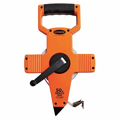 KESON OTR1050 Long Tape Measure 1/2 In x 50 ft Pumpkin