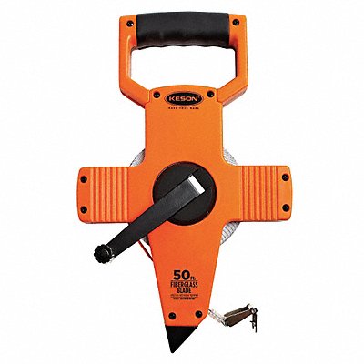 KESON OTR181050 Long Tape Measure 1/2 In x 50 ft Pumpkin