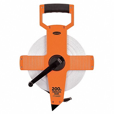 KESON OTR18M200 Tape Measure 1/2 In x 200 ft/60m Pumpkin