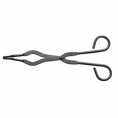 GRAINGER CTOS09 Crucible Tongs 9 in L Oxidized Steel