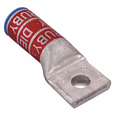 THOMAS  BETTS 60142 One Hole Lug Compression Connector Long Ruby 60
