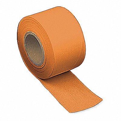 GRAINGER TF2O300200 Flagging Tape Orange 300 ft L 2 in