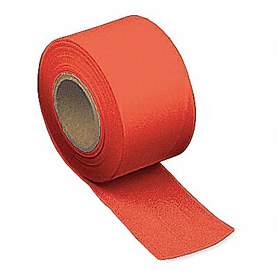 GRAINGER TF2R300200 Flagging Tape Red 300 ft L 2 in