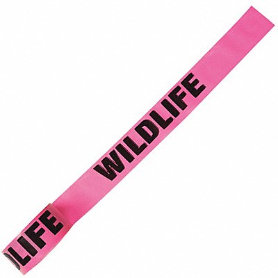 GRAINGER CUPGBK122200 Flagging Tape  Pink 150 ft L 1 1/2 in