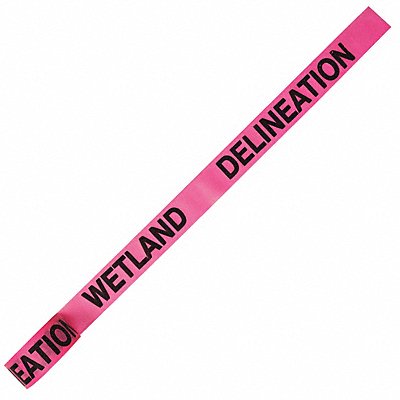 GRAINGER CUPGBK106200 Flagging Tape  Pink 150 ft L 1 1/2 in