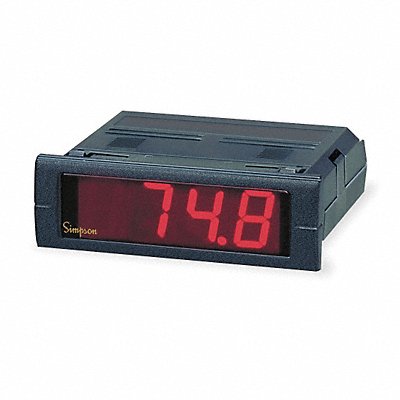 SIMPSON ELECTRIC M2400920F Digital Panel Meter Temperature