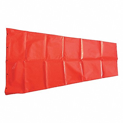 GRAINGER 3LWE9 Replacement Windsock Orange 18 in D