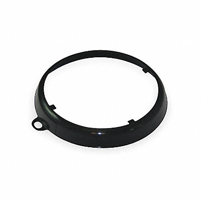 GRAINGER 207001 Color Coded Drum Ring Black