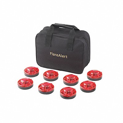 FLAREALERT B8RBP1ONLY LED Road Flare Kit 1 Watt Red