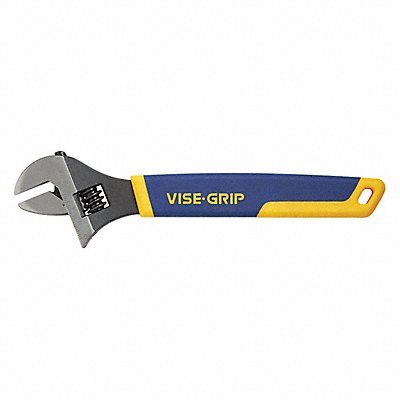 IRWIN 2078612 Adjustable Wrench Steel Chrome 12