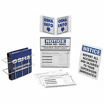 BRADY OR305E OSHA Record Keeping Centre