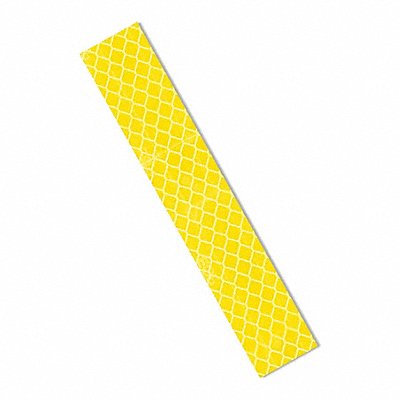 3M 3431 Reflective Tape Strips Yellow PK10