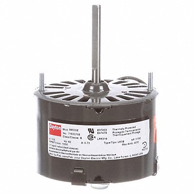 DAYTON 71633708M Motor 1/100 HP 1550 rpm 3.3 115V