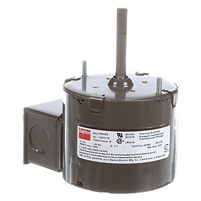 DAYTON 71633716M Motor 1/40 HP 1550 rpm 3.3 115V
