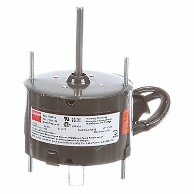 DAYTON 71634159M Motor 1/100 HP 1550 rpm 3.3 115V