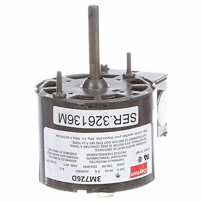 DAYTON 71634704M Motor 1/50 HP 1550 rpm 3.3 230V