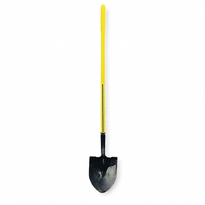 NUPLA 6894157 Round Point Shovel 48 In.Handle 16 ga.