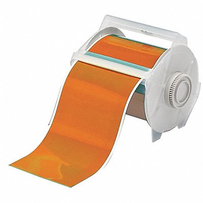 BRADY 113151 F0283 Tape Orange 100 ft L 4 in W